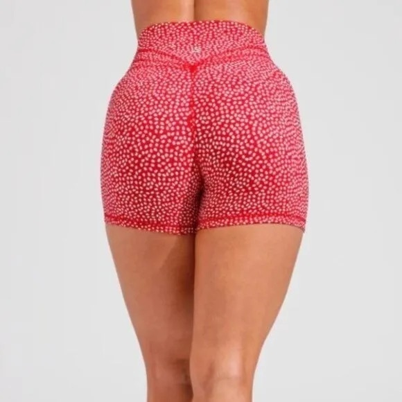 Buff Bunny ❤️ Legacy Salsa Red Speckle Shorts ❤️ NEW, Never worn! 🔥 Medium - Picture 3 of 9